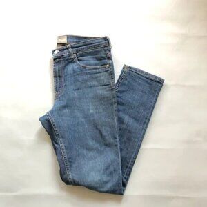 Everlane Mens Slim Fit Jeans Denim 32 x 32 Dark Blue Wash